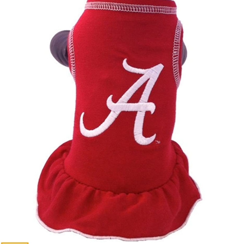 NCAA Alabama Crimson Tide Cheerleader Dog Dress